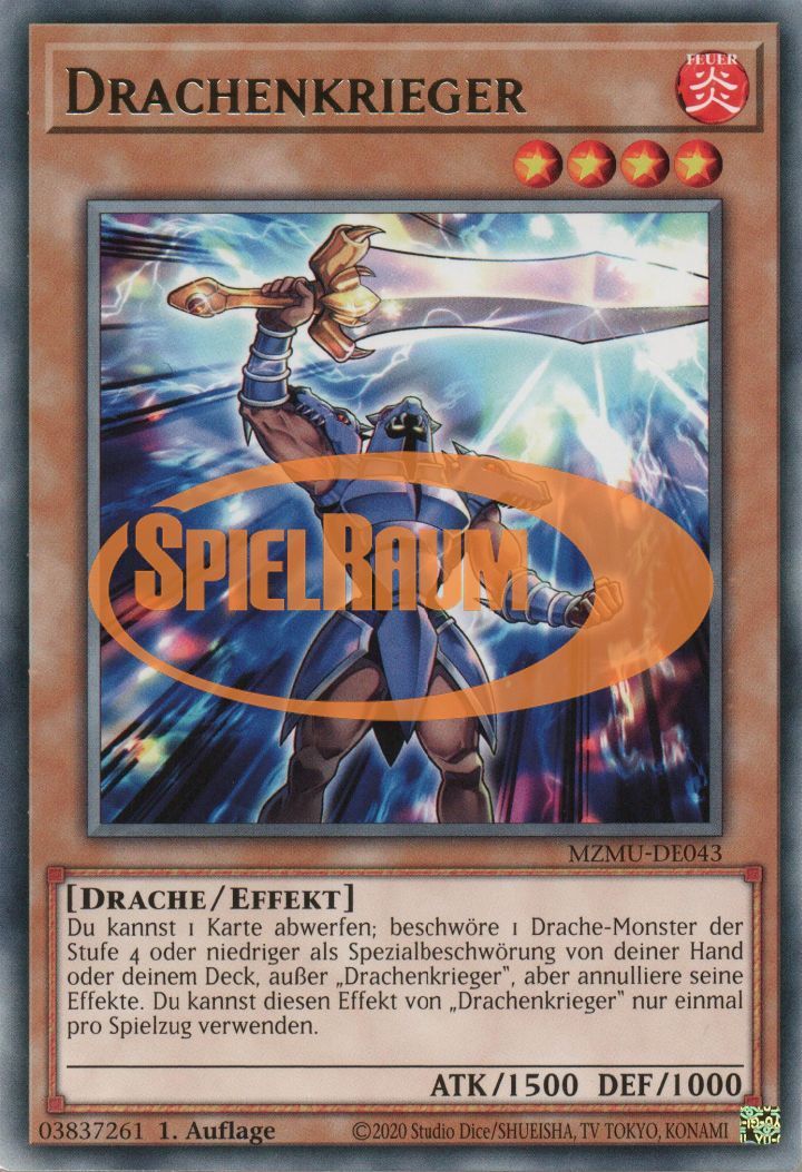 Dragonic Warrior Single: Yu-Gi-Oh! Maze of Muertos Einzelkarte