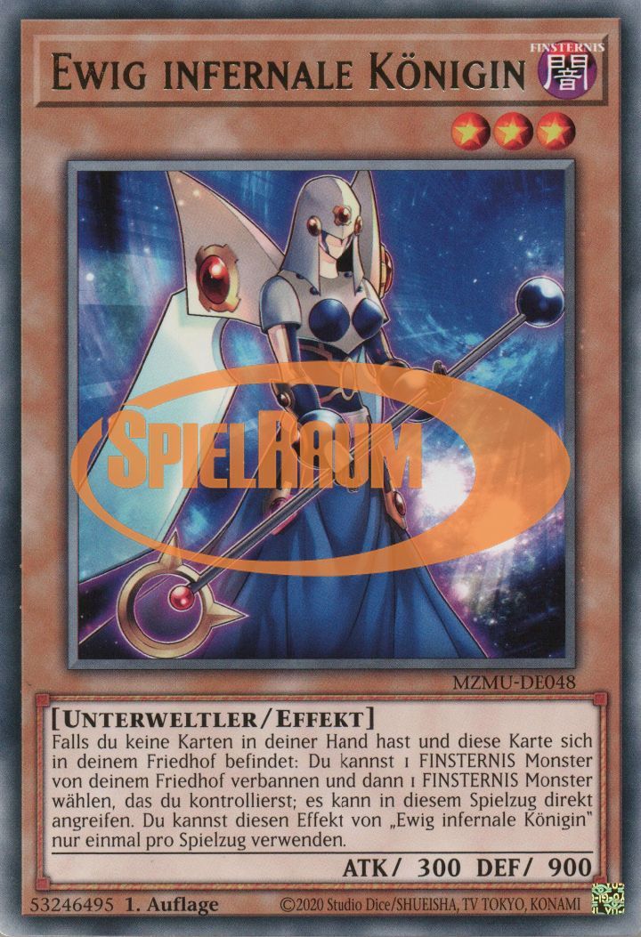 Infernity Queen Single: Yu-Gi-Oh! Maze of Muertos Einzelkarte