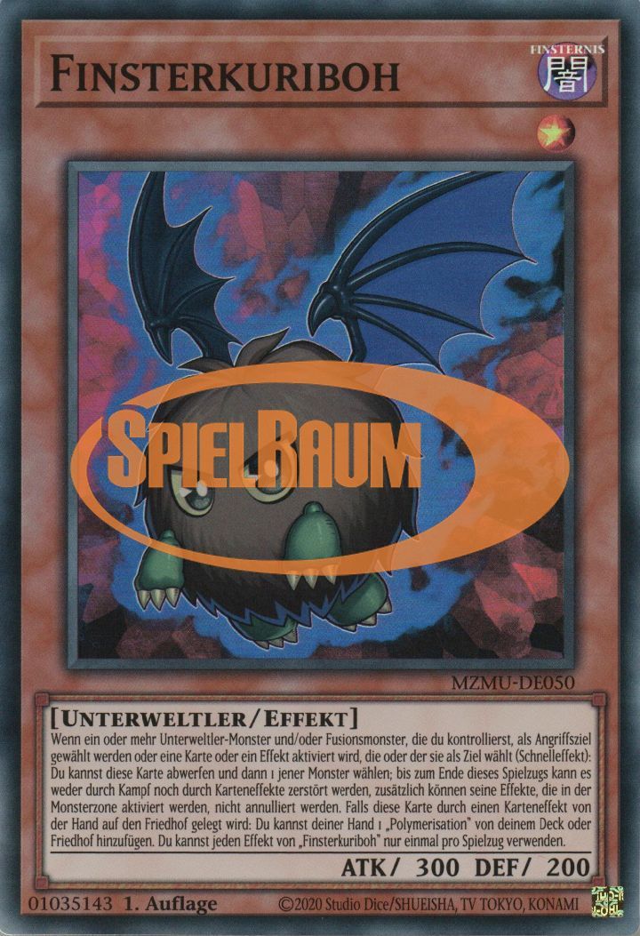 Darkuriboh (V.1 - Super Rare) Single: Yu-Gi-Oh! Maze of Muertos Einzelkarte
