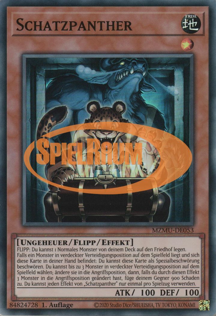 Treasure Panther Single: Yu-Gi-Oh! Maze of Muertos Einzelkarte