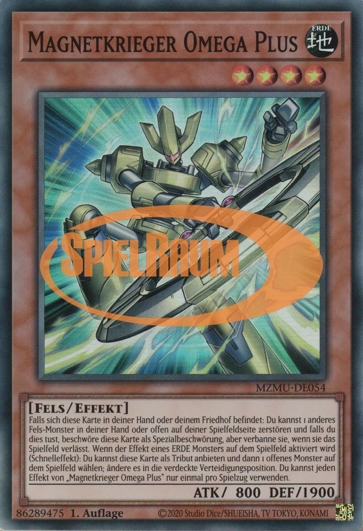 Magnet Warrior Omega Plus Single: Yu-Gi-Oh! Maze of Muertos Einzelkarte