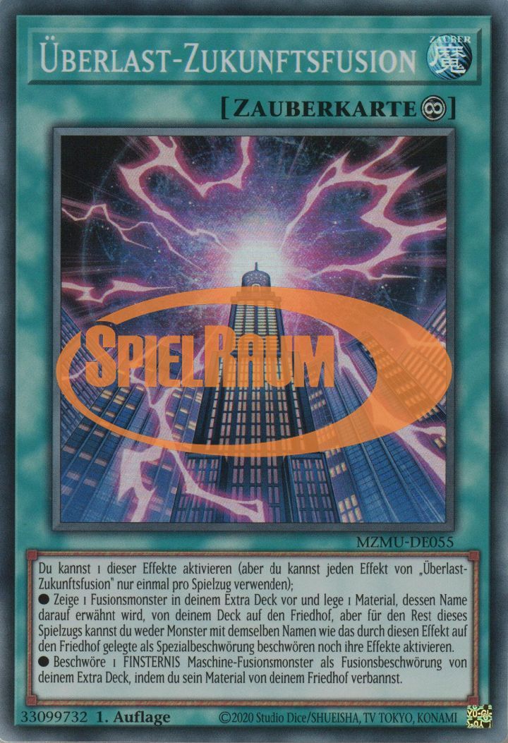 Overload Future Fusion (V.1 - Super Rare) Single: Yu-Gi-Oh! Maze of Muertos Einzelkarte
