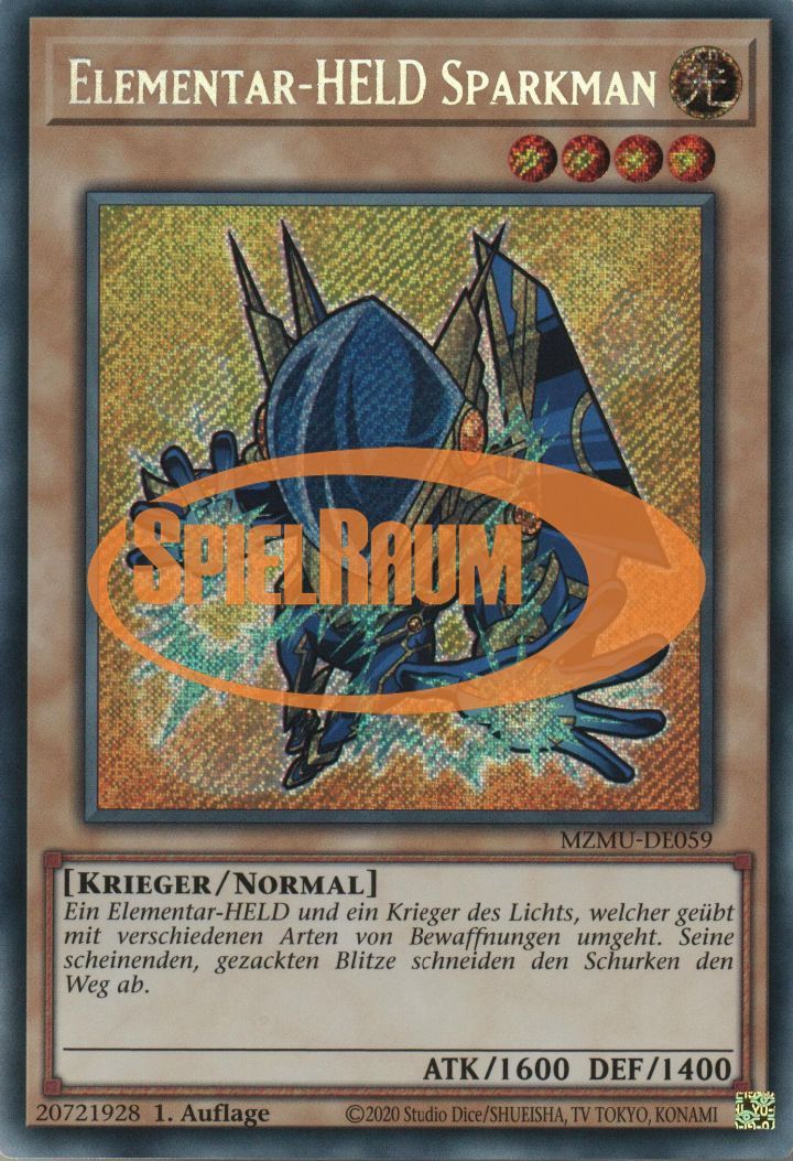 Elemental HERO Sparkman Single: Yu-Gi-Oh! Maze of Muertos Einzelkarte