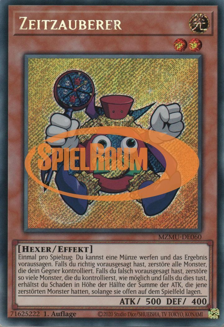 Time Wizard Single: Yu-Gi-Oh! Maze of Muertos Einzelkarte