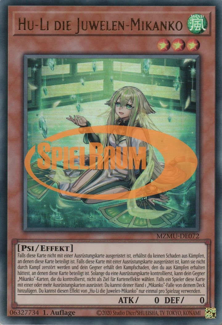 Hu-Li the Jewel Mikanko Single: Yu-Gi-Oh! Maze of Muertos Einzelkarte