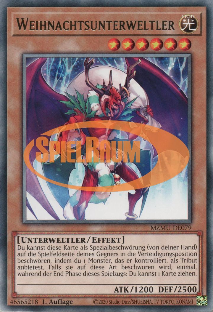 Santa Claws Single: Yu-Gi-Oh! Maze of Muertos Einzelkarte