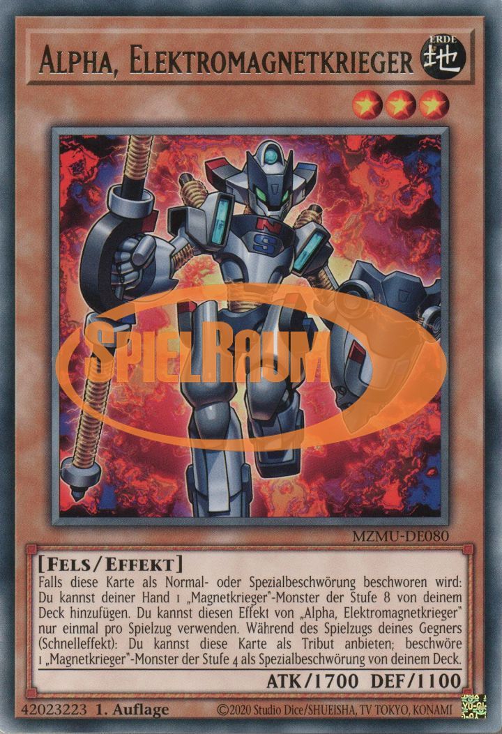 Alpha The Electromagnet Warrior