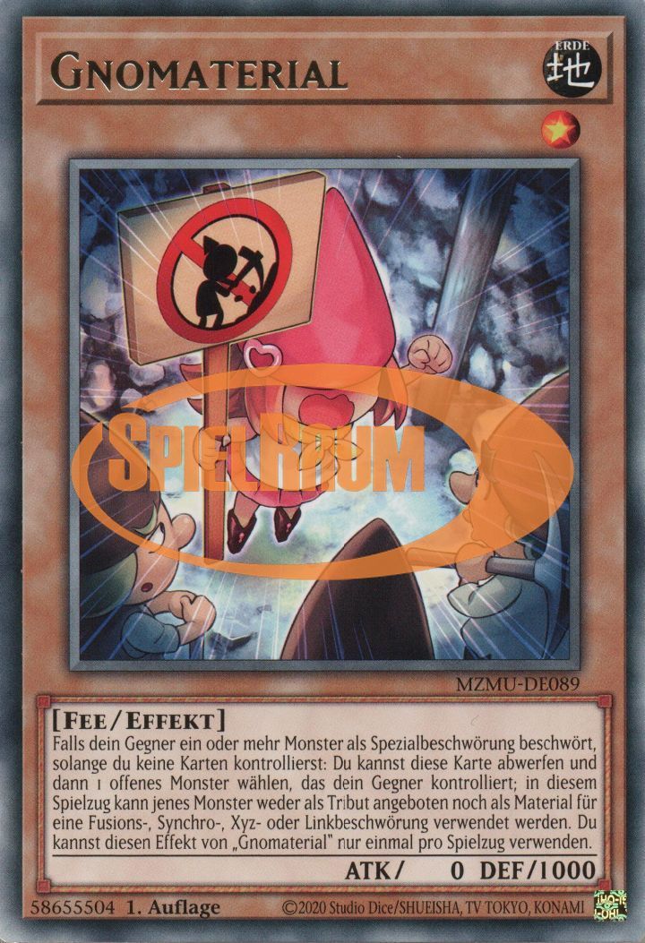 Gnomaterial Single: Yu-Gi-Oh! Maze of Muertos Einzelkarte