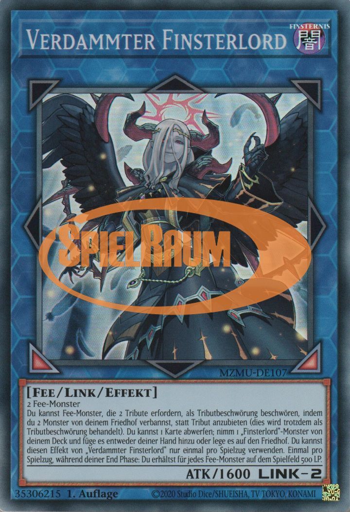 Condemned Darklord Single: Yu-Gi-Oh! Maze of Muertos Einzelkarte