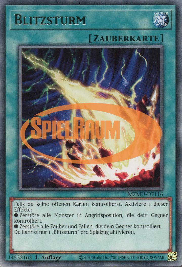 Lightning Storm Single: Yu-Gi-Oh! Maze of Muertos Einzelkarte
