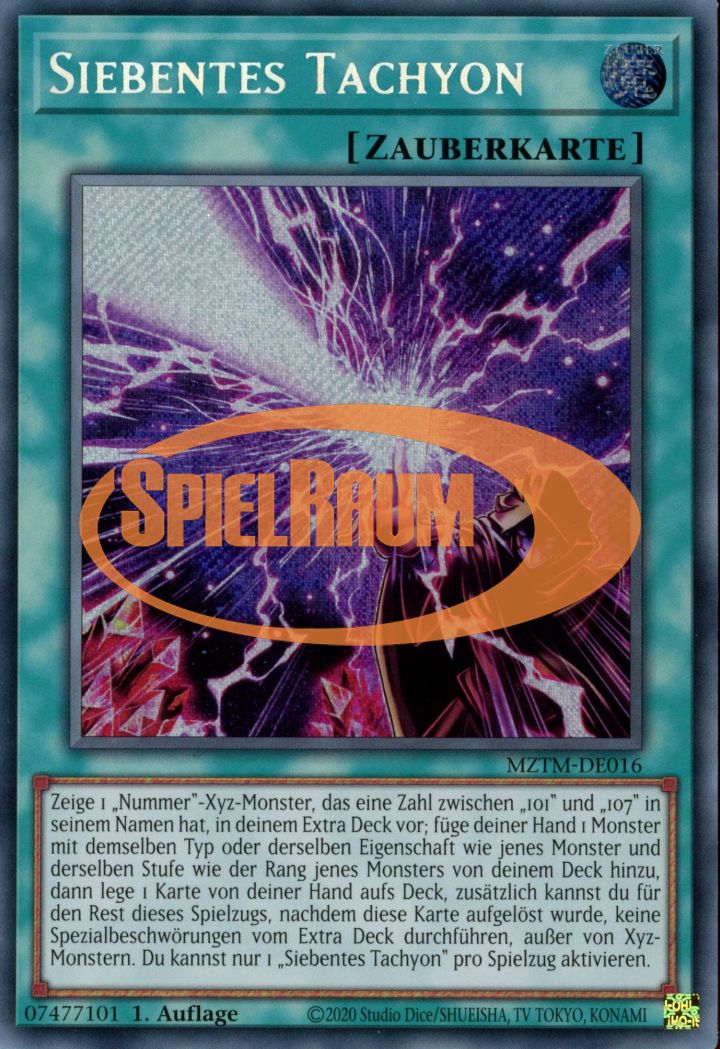 Seventh Tachyon Single: Yu-Gi-Oh! Maze of the Master Einzelkarte