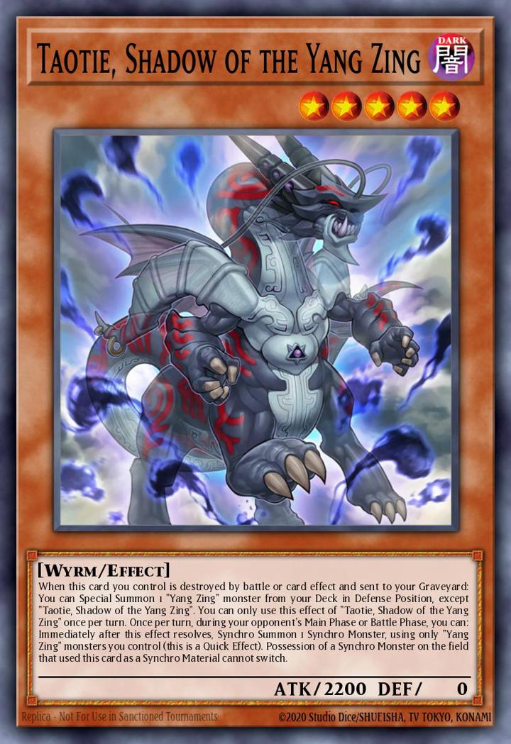 Taotie, Shadow of the Yang Zing (V.2 - Super Rare)