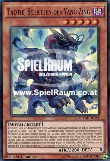 Taotie, Shadow of the Yang Zing (V.1 - Super Rare)