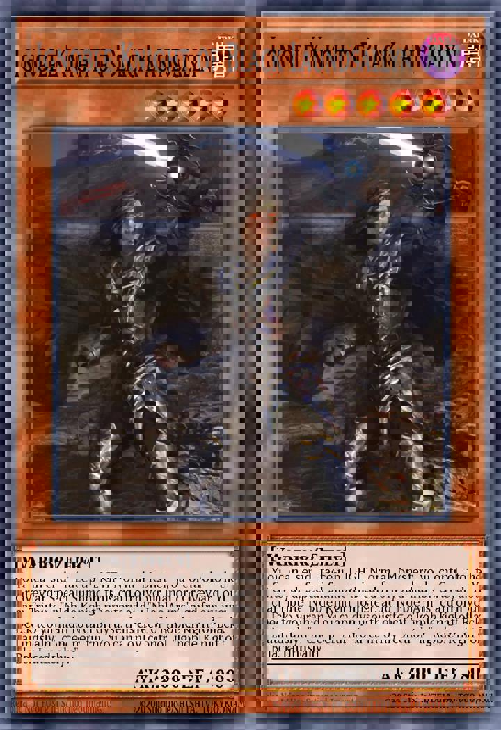Ignoble Knight of Black Laundsallyn