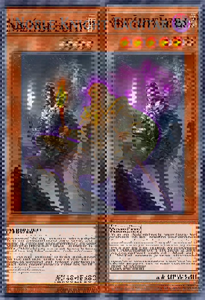 Noble Knight Eachtar