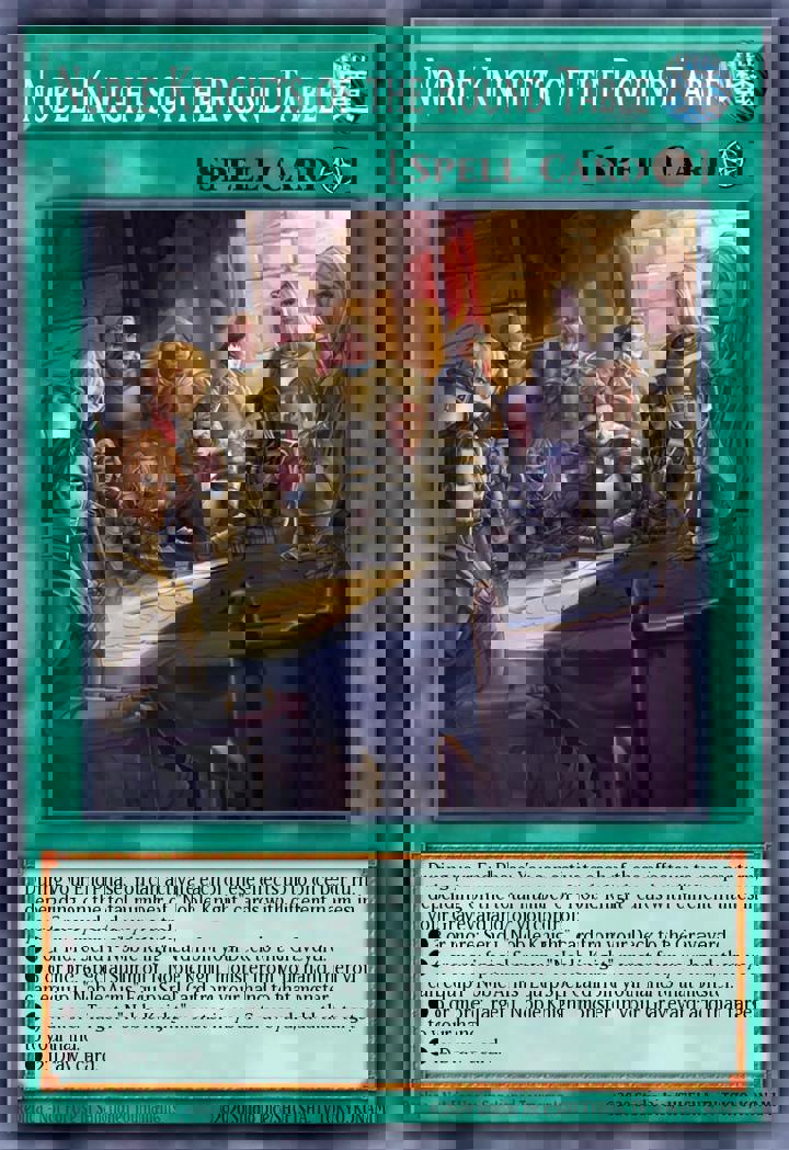 Noble Knights of the Round Table