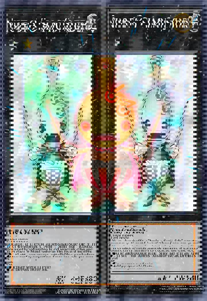 Number 63: Shamoji Soldier Single: Yu-Gi-Oh! Number Hunters Einzelkarte