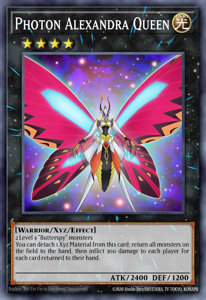 Photon Alexandra Queen Single: Yu-Gi-Oh! Number Hunters Einzelkarte