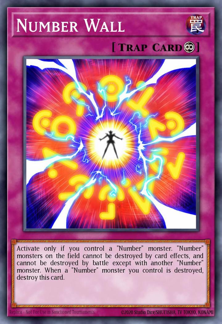 Number Wall Single: Yu-Gi-Oh! Number Hunters Einzelkarte
