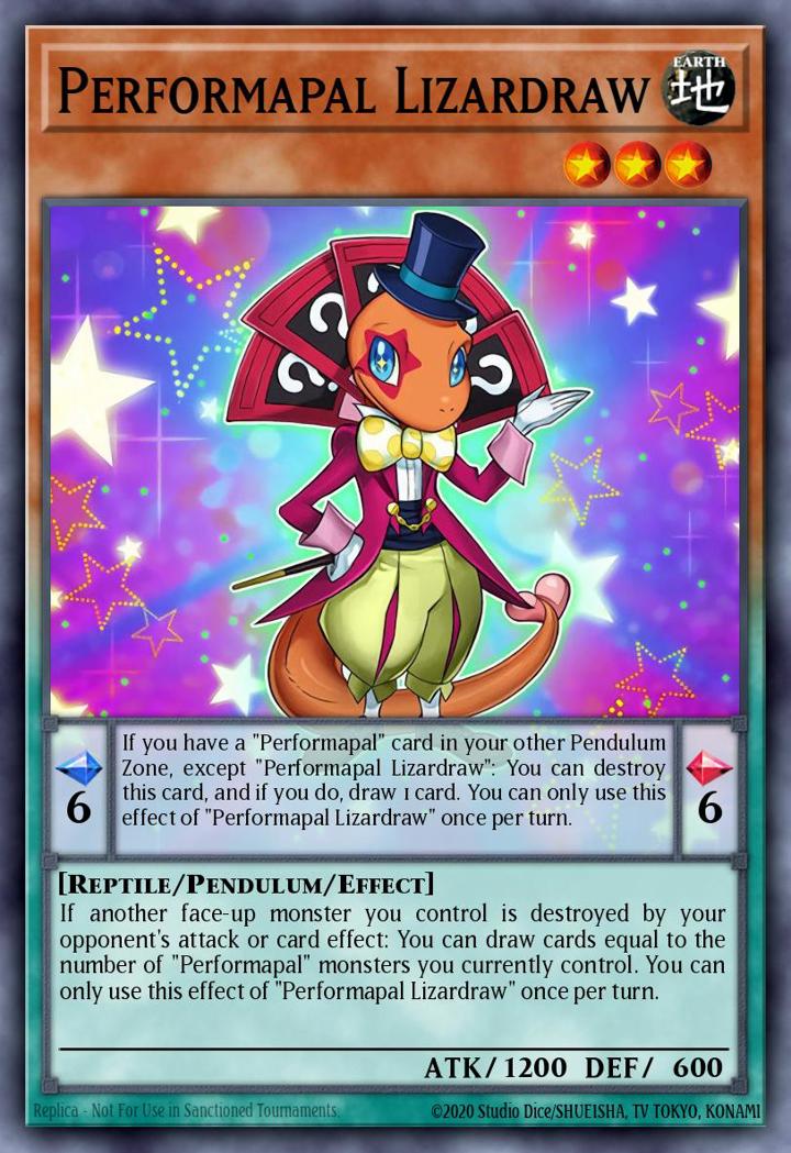 Performapal Lizardraw Single: Yu-Gi-Oh! OTS Tournament Pack 1 Einzelkarte
