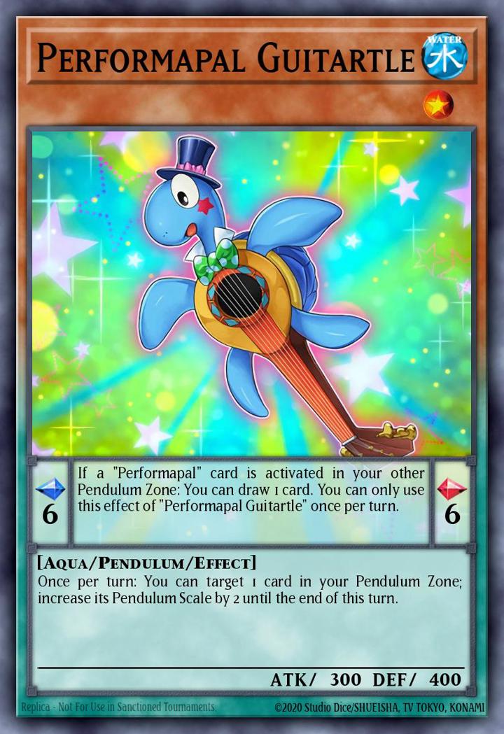 Performapal Guitartle Single: Yu-Gi-Oh! OTS Tournament Pack 1 Einzelkarte