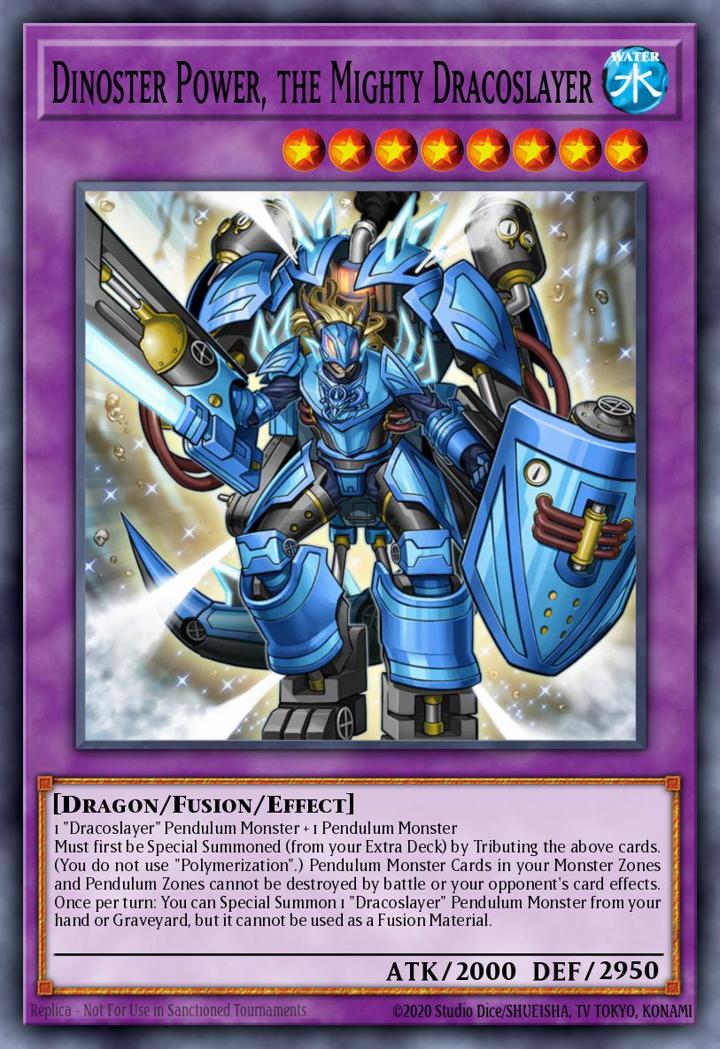 Dinoster Power, the Mighty Dracoslayer Single: Yu-Gi-Oh! OTS Tournament Pack 1 Einzelkarte