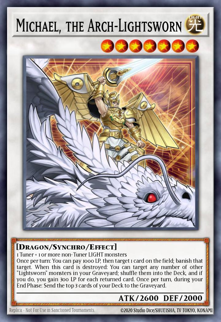 Michael, the Arch-Lightsworn Single: Yu-Gi-Oh! OTS Tournament Pack 1 Einzelkarte