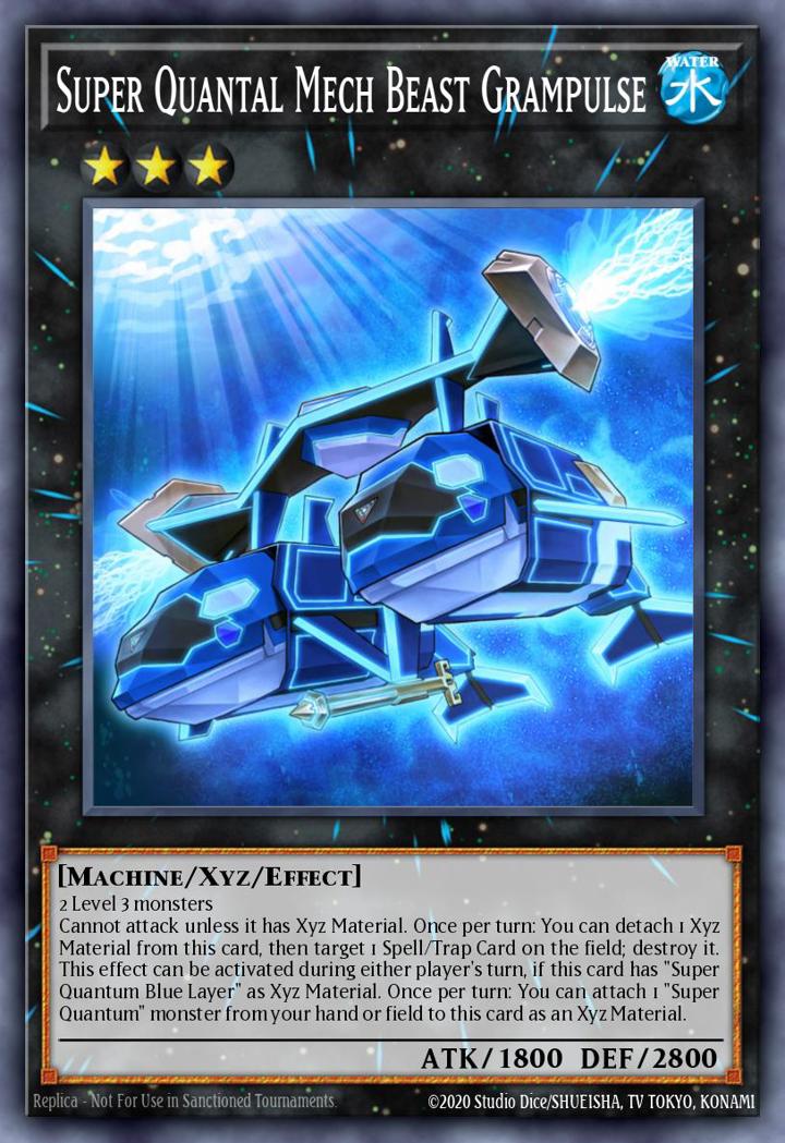 Super Quantal Mech Beast Grampulse Single: Yu-Gi-Oh! OTS Tournament Pack 3 Einzelkarte