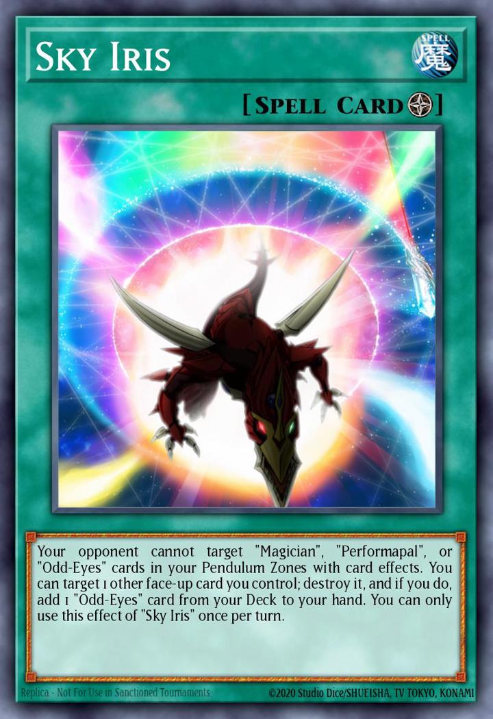 Sky Iris Single: Yu-Gi-Oh! OTS Tournament Pack 3 Einzelkarte