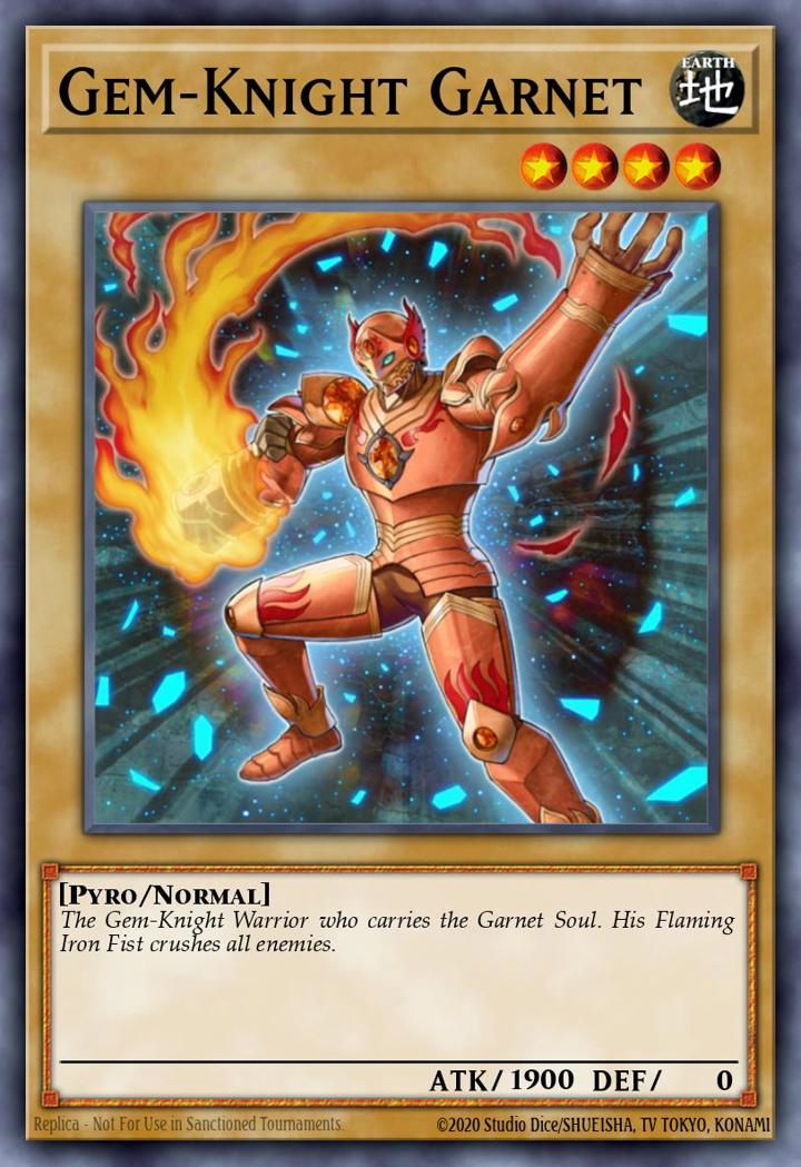 Gem-Knight Garnet Single: Yu-Gi-Oh! OTS Tournament Pack 6 Einzelkarte
