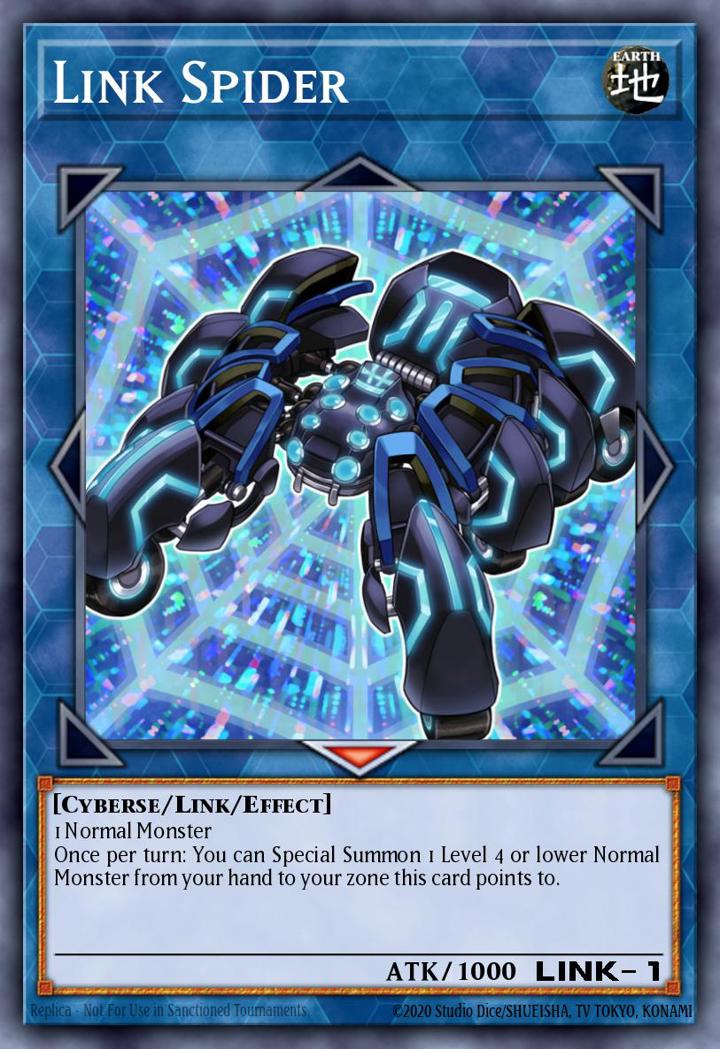 Link Spider Single: Yu-Gi-Oh! OTS Tournament Pack 7 Einzelkarte