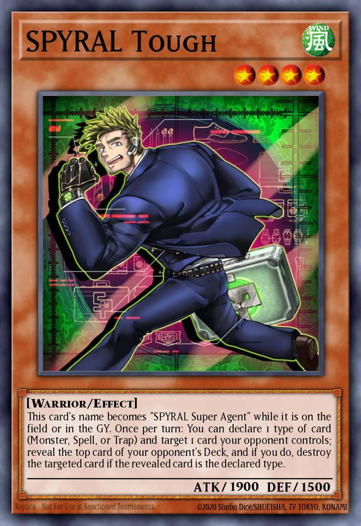 SPYRAL Tough Single: Yu-Gi-Oh! OTS Tournament Pack 7 Einzelkarte