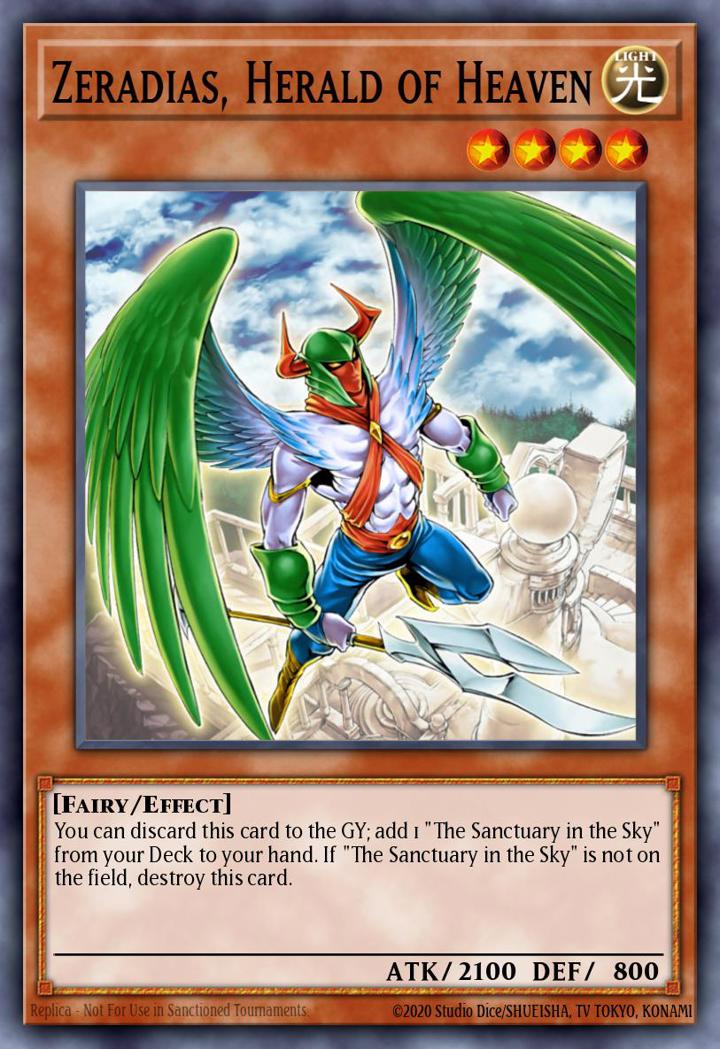 Zeradias, Herald of Heaven Single: Yu-Gi-Oh! OTS Tournament Pack 7 Einzelkarte