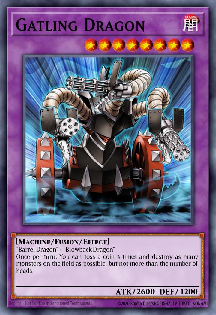 Gatling Dragon Single: Yu-Gi-Oh! OTS Tournament Pack 7 Einzelkarte