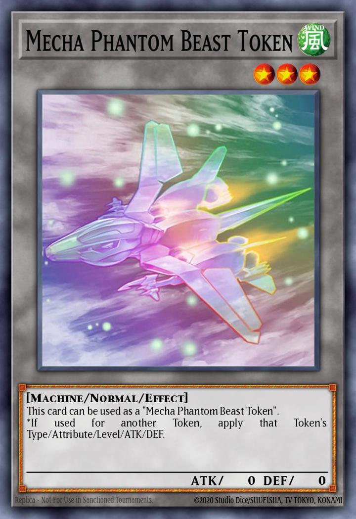 Mecha Phantom Beast Token (V.1 - Token)