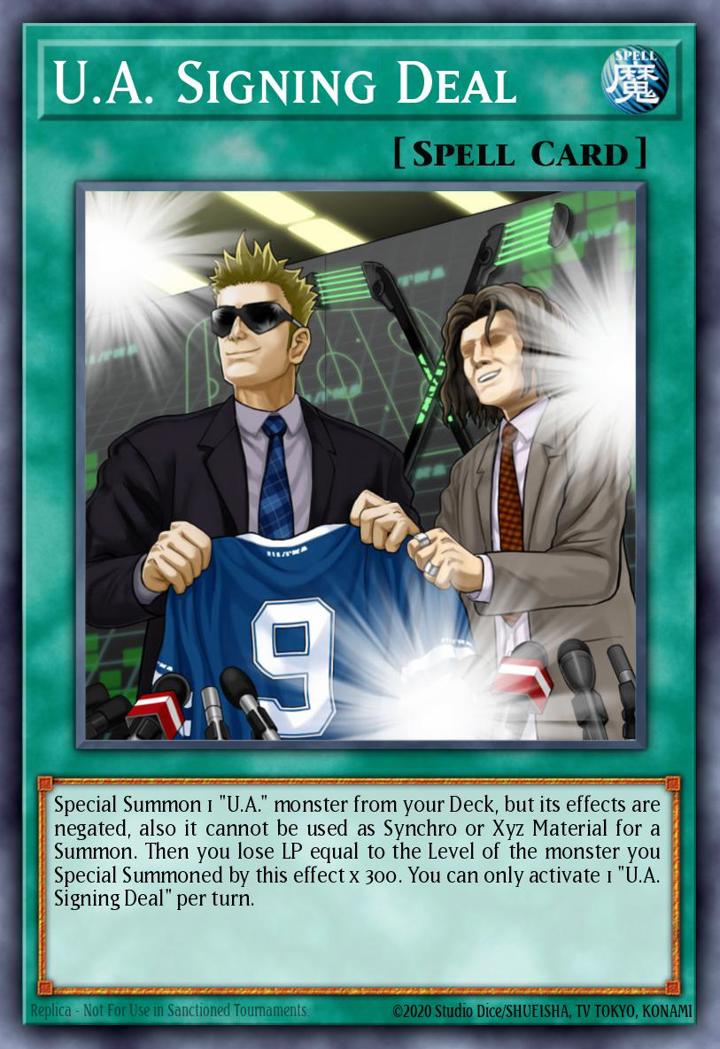 U.A. Signing Deal Single: Yu-Gi-Oh! OTS Tournament Pack 14 Einzelkarte
