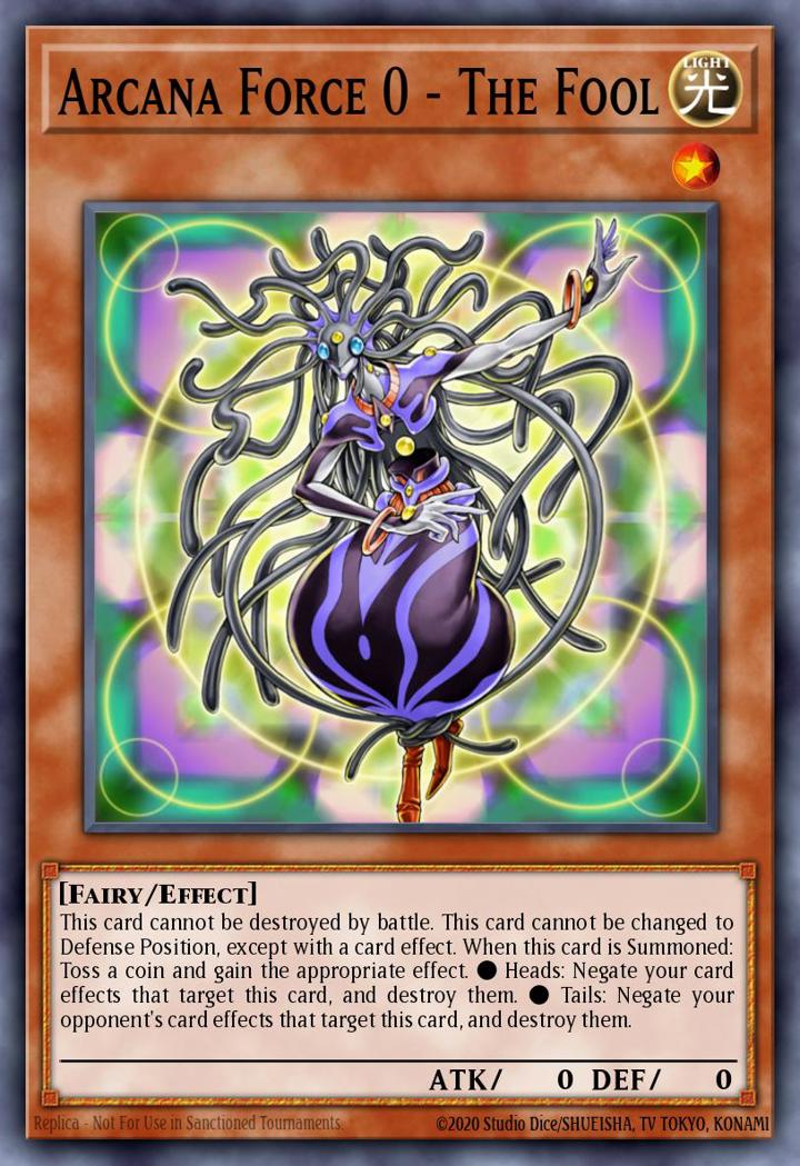 Arcana Force 0 - The Fool Single: Yu-Gi-Oh! OTS Tournament Pack 14 Einzelkarte