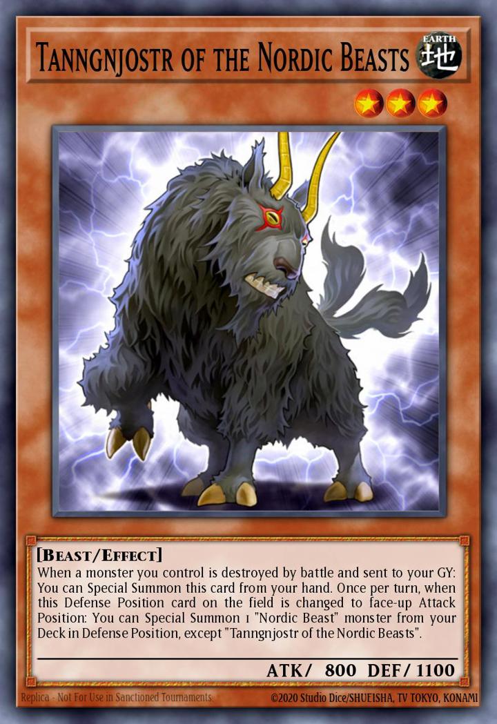 Tanngnjostr of the Nordic Beasts Single: Yu-Gi-Oh! OTS Tournament Pack 18 Einzelkarte
