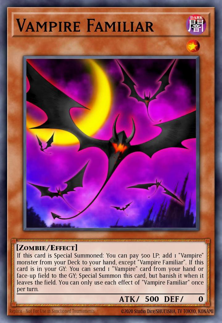 Vampire Familiar Single: Yu-Gi-Oh! OTS Tournament Pack 18 Einzelkarte