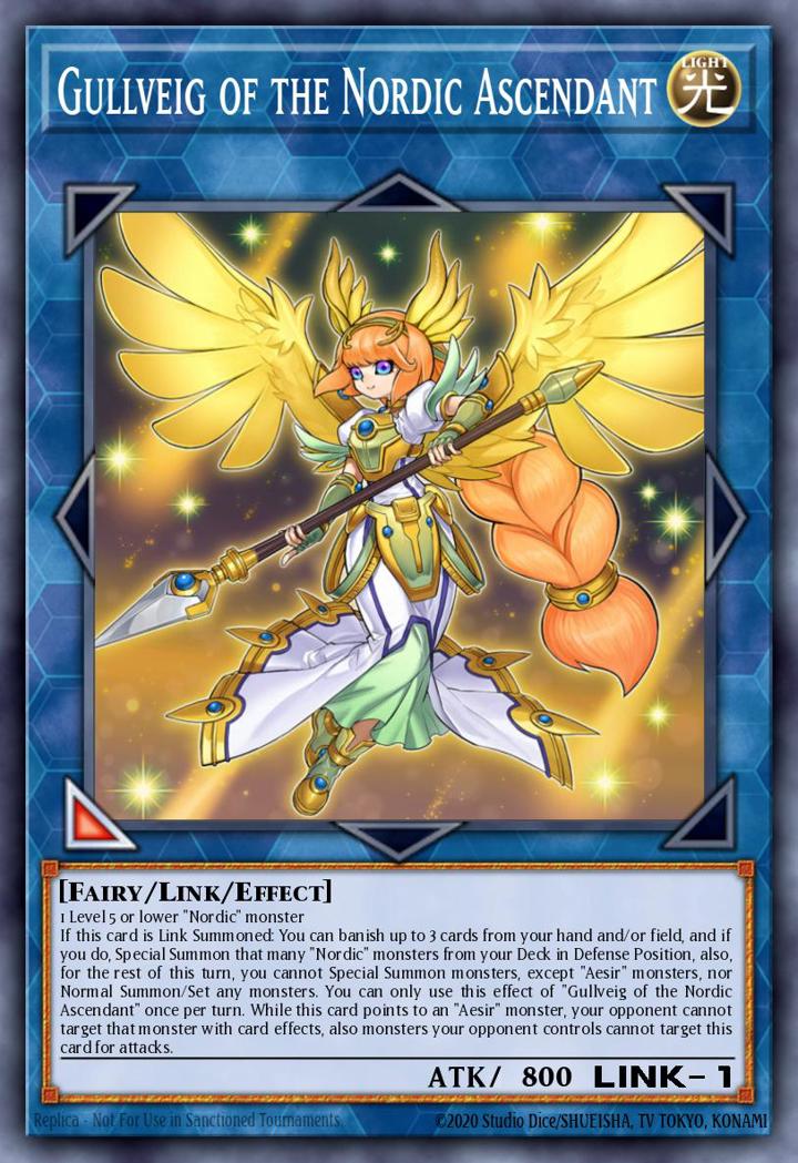 Gullveig of the Nordic Ascendant Single: Yu-Gi-Oh! OTS Tournament Pack 18 Einzelkarte
