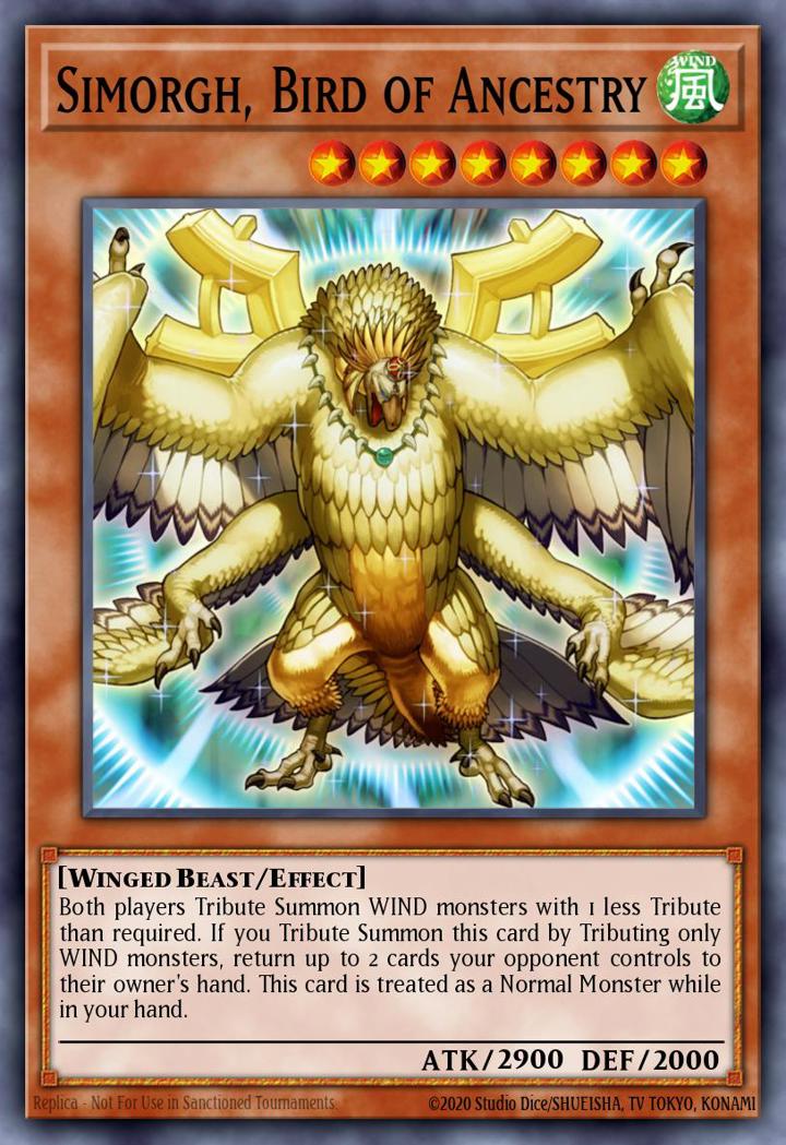Simorgh, Bird of Ancestry Single: Yu-Gi-Oh! OTS Tournament Pack 18 Einzelkarte