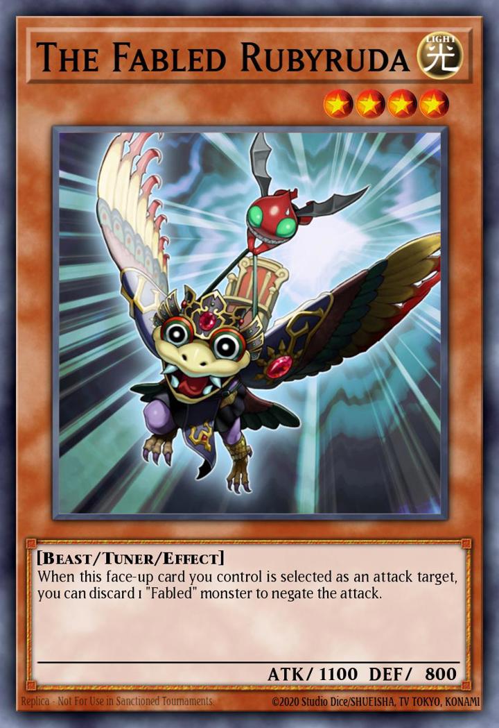 The Fabled Rubyruda Single: Yu-Gi-Oh! OTS Tournament Pack 18 Einzelkarte
