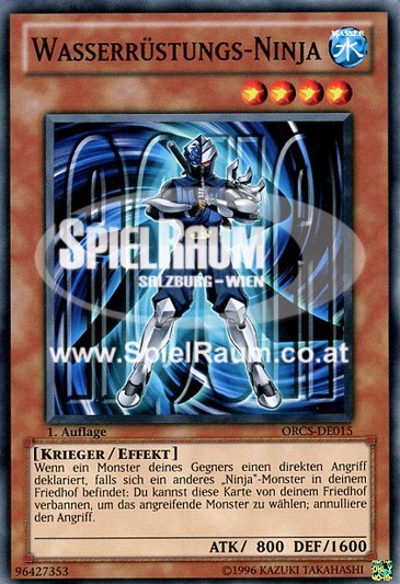 Aqua Armor Ninja Single: Yu-Gi-Oh! Order of Chaos Einzelkarte