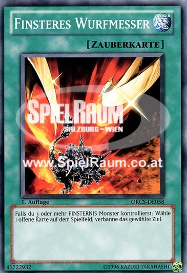 Dark Mambele Single: Yu-Gi-Oh! Order of Chaos Einzelkarte