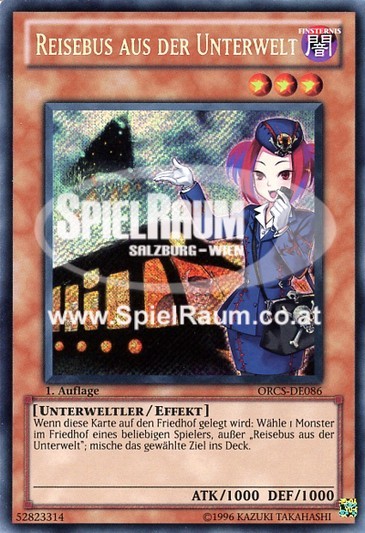 Tour Bus From the Underworld (V.1 - Secret Rare)