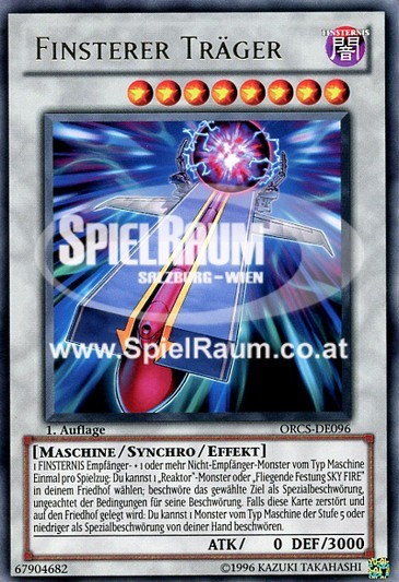 Dark Flattop Single: Yu-Gi-Oh! Order of Chaos Einzelkarte