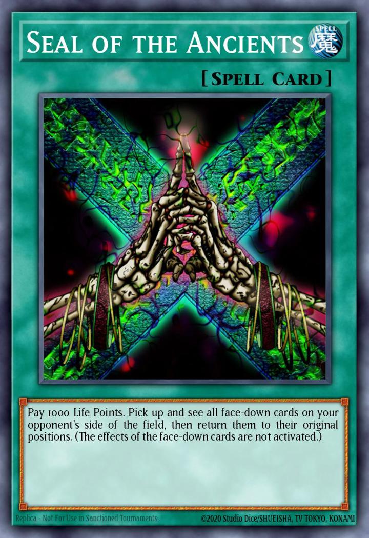 Seal of the Ancients Single: Yu-Gi-Oh! Power of Chaos: Kaiba the Revenge Einzelkarte
