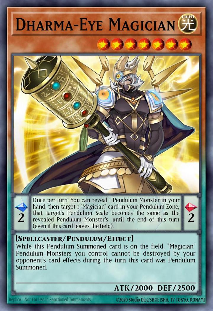 Dharma-Eye Magician Single: Yu-Gi-Oh! Pendulum Evolution Einzelkarte