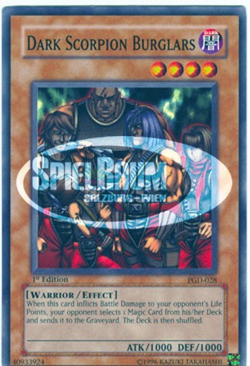 yugioh goodwin deck Magic Black Scorpion Bicycle Deck | Black & Yellow Gaff Deck main image 1