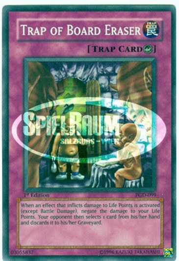 Trap of Board Eraser Single: Yu-Gi-Oh! Pharaonic Guardian Einzelkarte